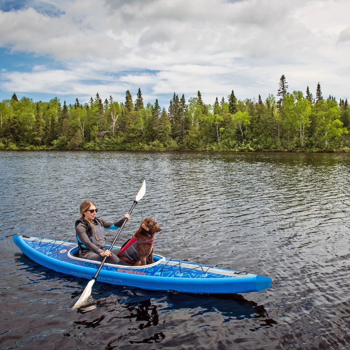Pelican Sport Advanced Elements Inflatable Kayak AirVolution 4 Pelican Sport Advanced Elements Inflatable Kayak AirVolution - Image 2
