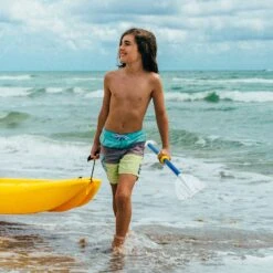 Pelican Sport Combo - 2 Solo Kids Kayaks With Paddles - Yellow/Blue -Top Pelican Gear Shop Combo Solo Jaune Bleu Poignee LS2